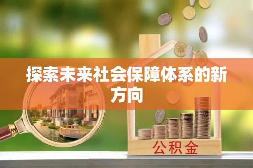 江汉探索未来社会保障体系的新方向